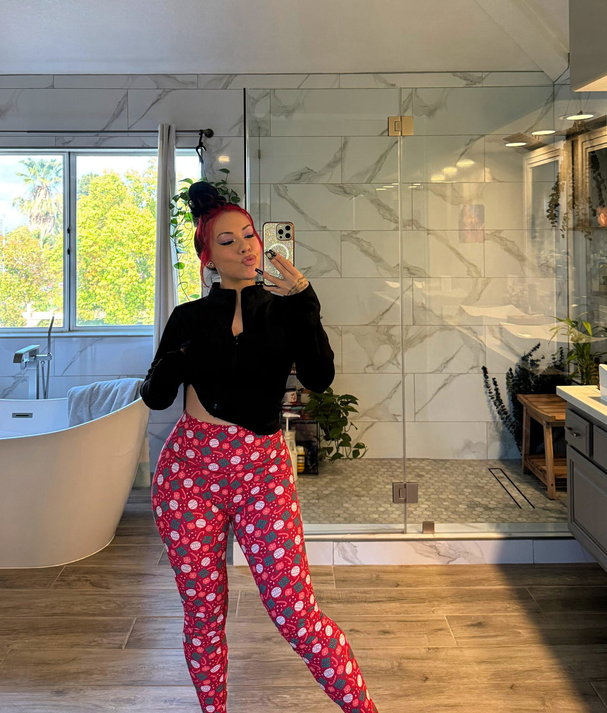Candy Cane Leggings