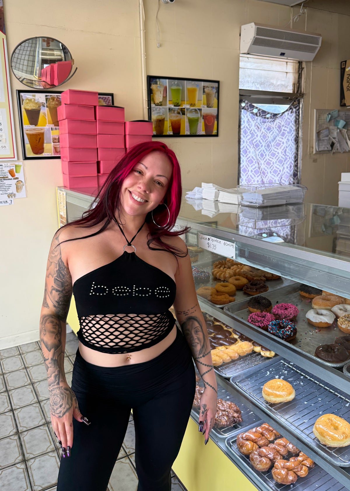 Bebe Black Halter Top