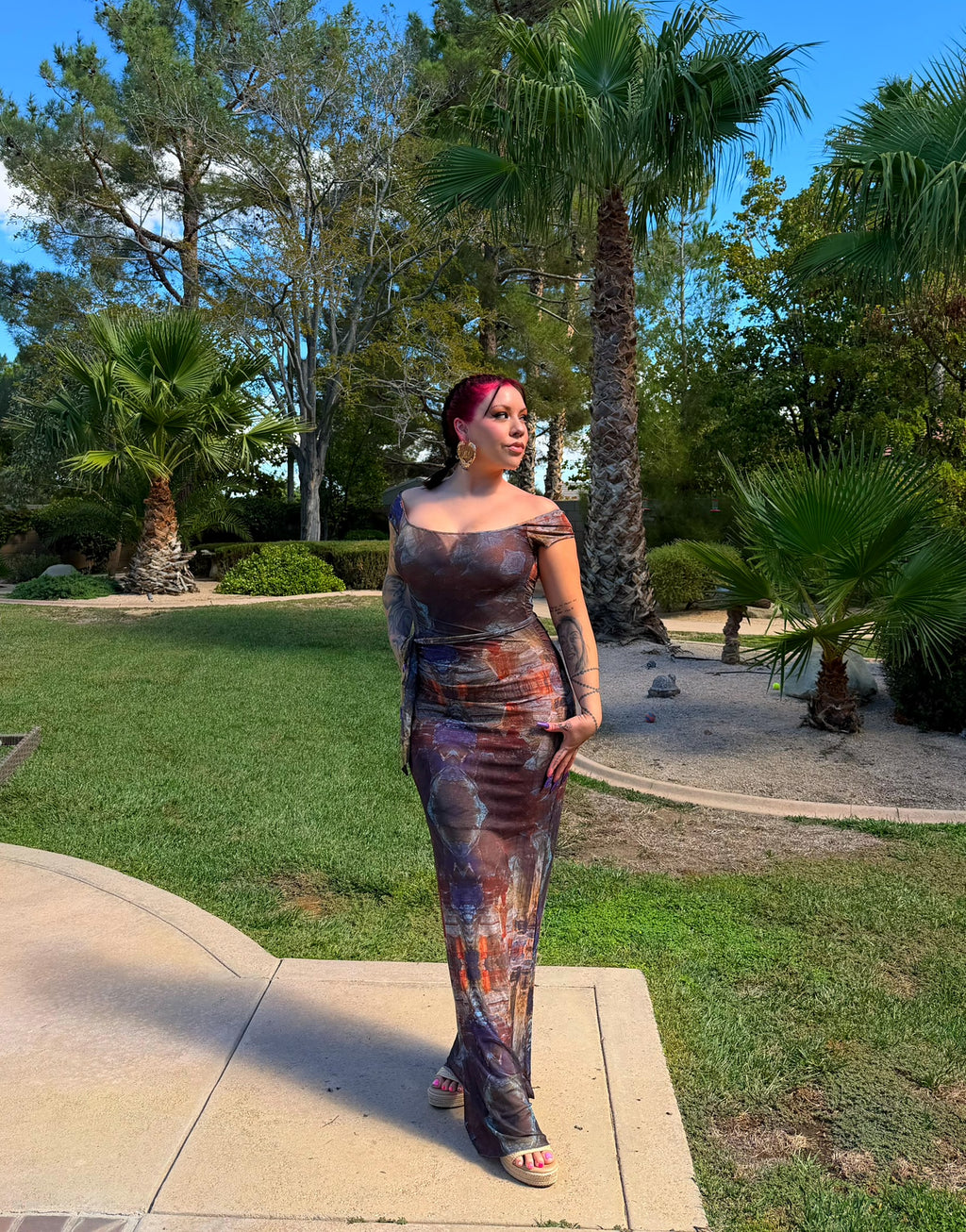 Toasty Brunch Dress