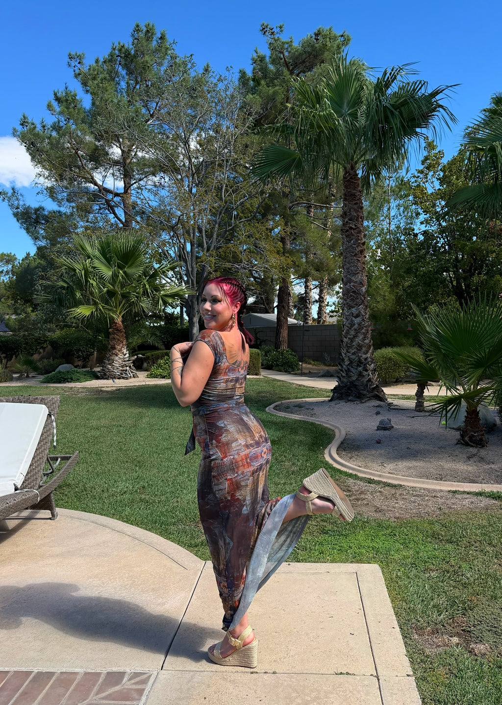 Toasty Brunch Dress