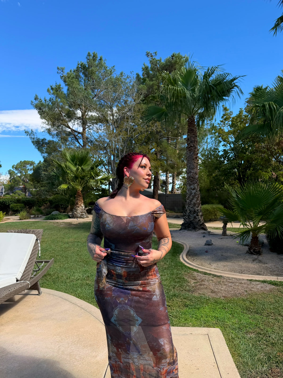 Toasty Brunch Dress