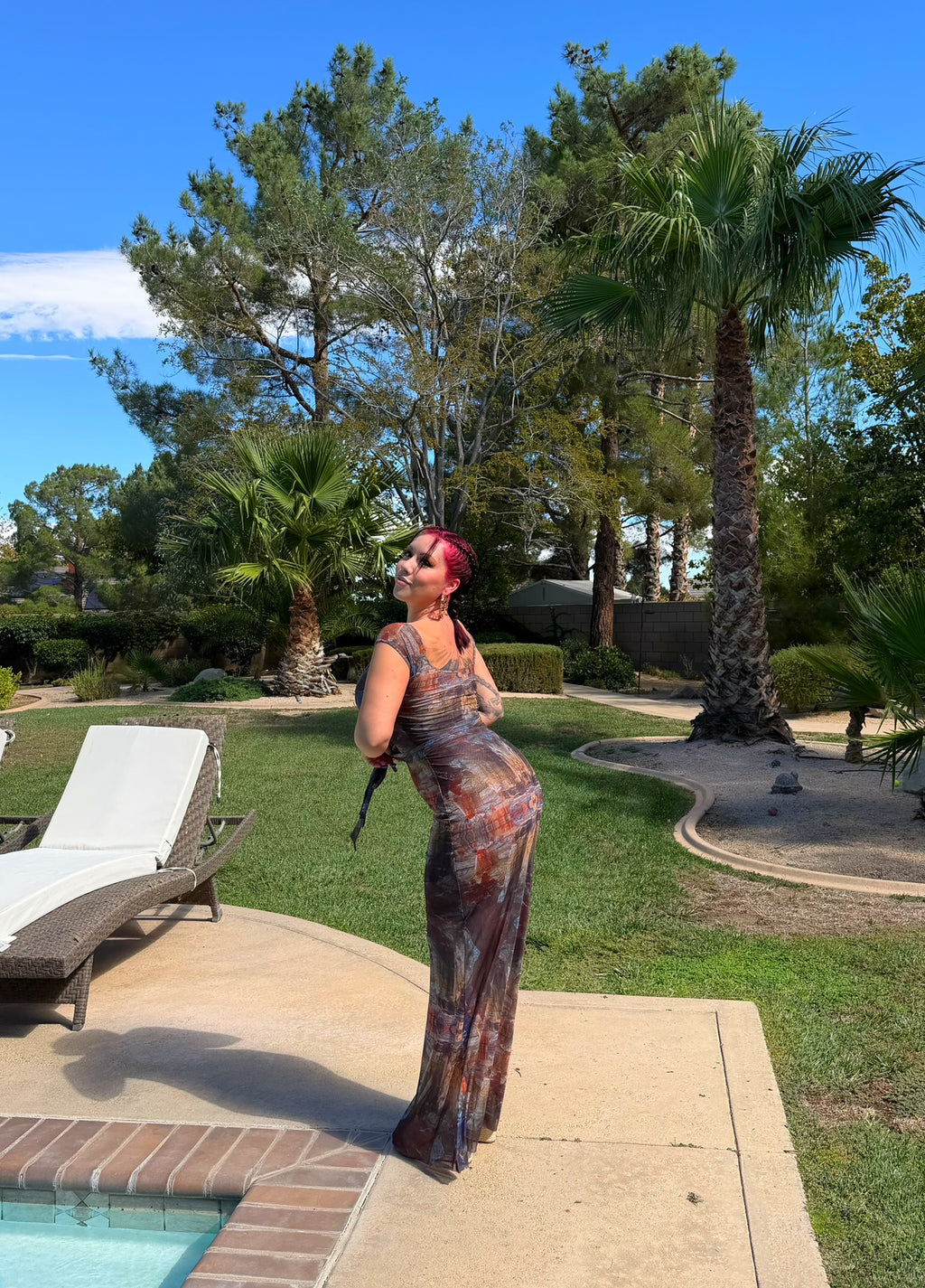 Toasty Brunch Dress