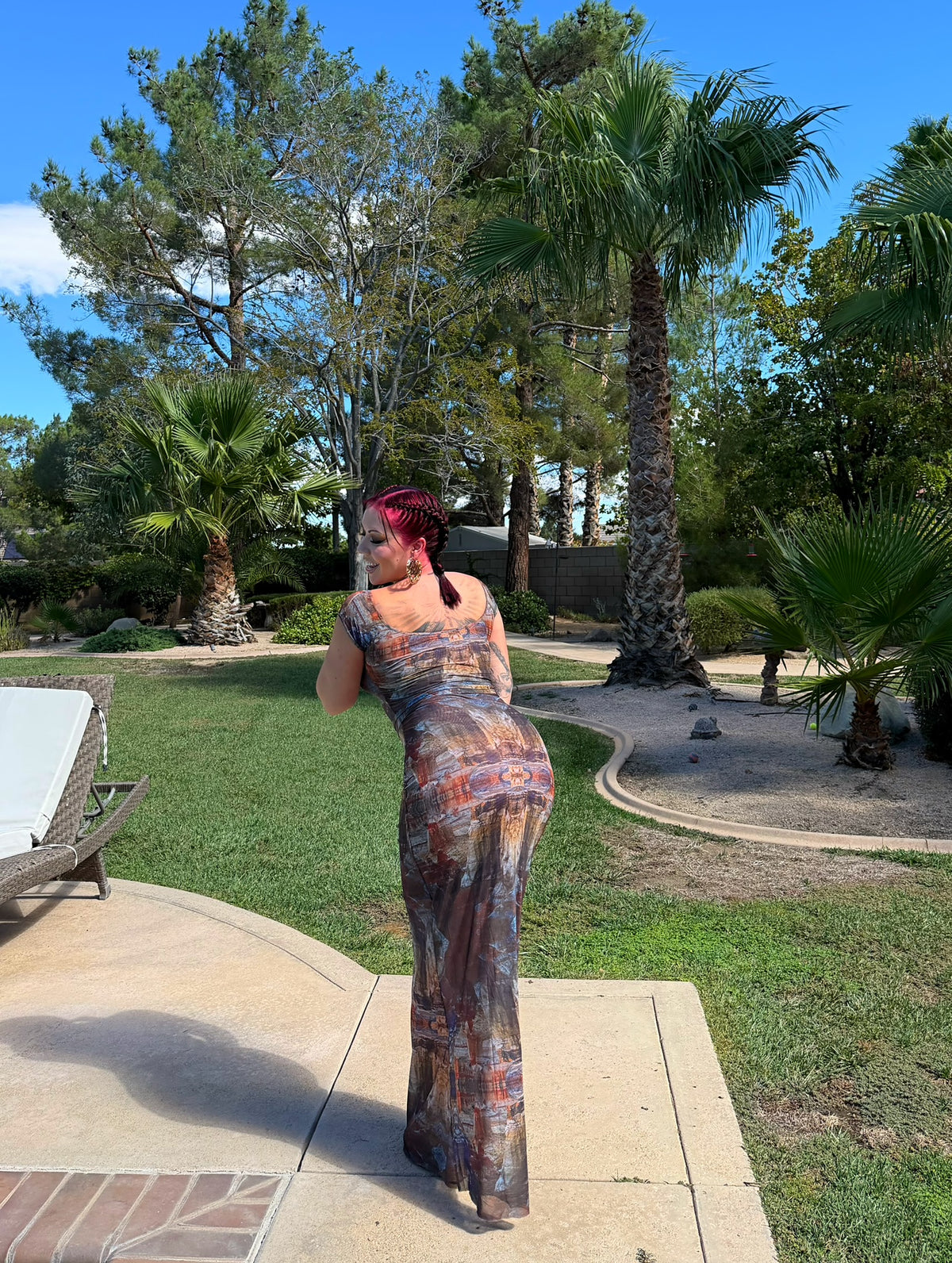 Toasty Brunch Dress