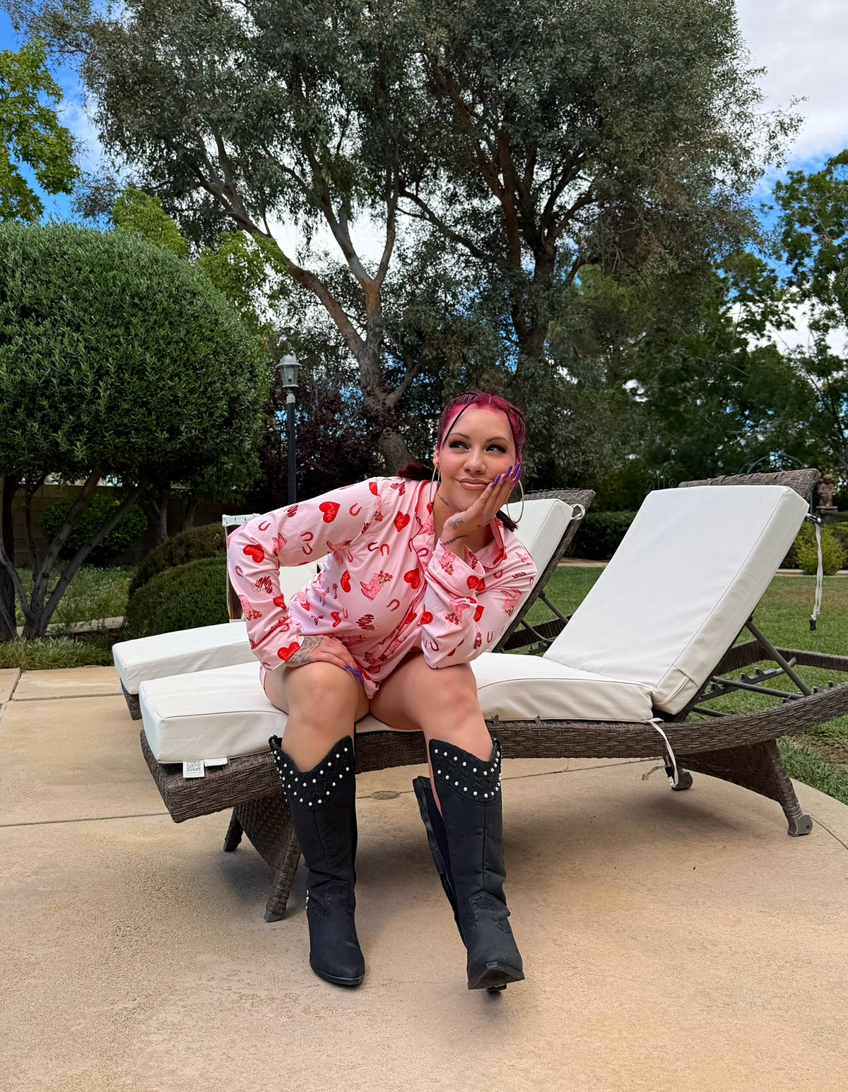 Comfy Cowgirl PJ Set