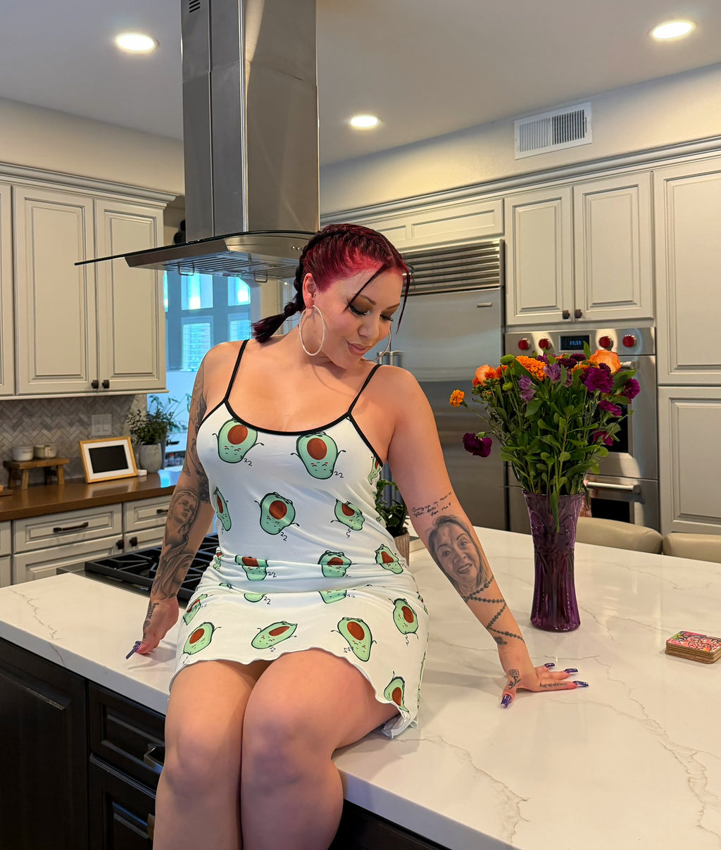 Pretty In Pink Dress + Lazy Avocado Dress Set