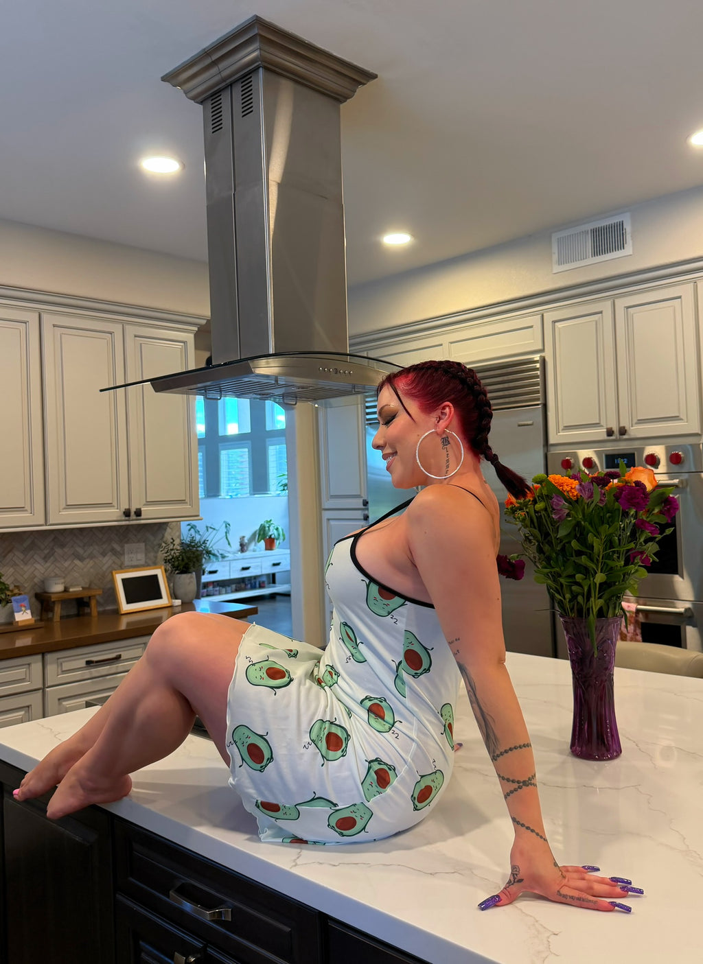 Pretty In Pink Dress + Lazy Avocado Dress Set
