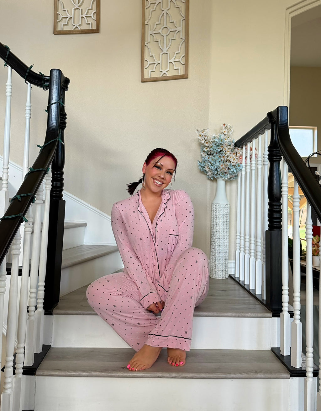 Staying In PJ Set
