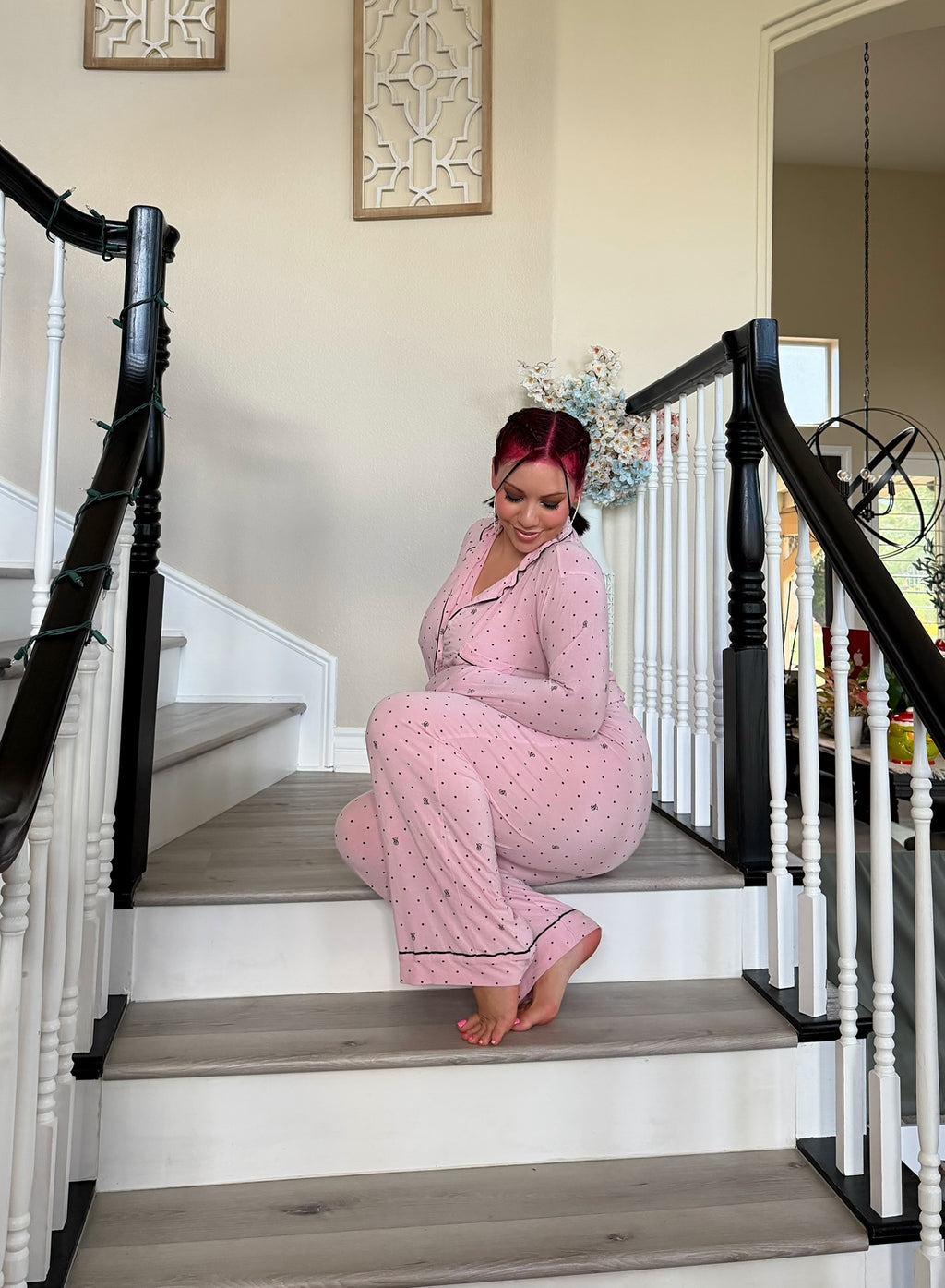 Staying In PJ Set