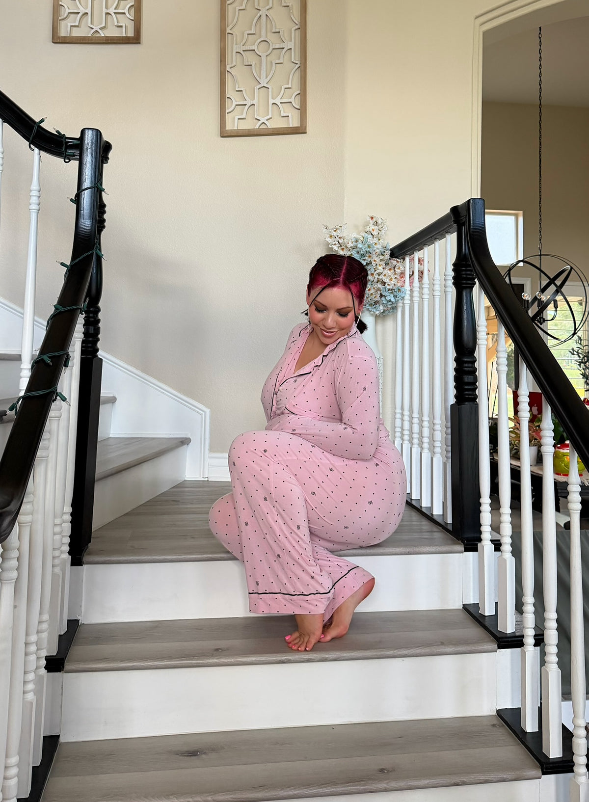 Staying In PJ Set