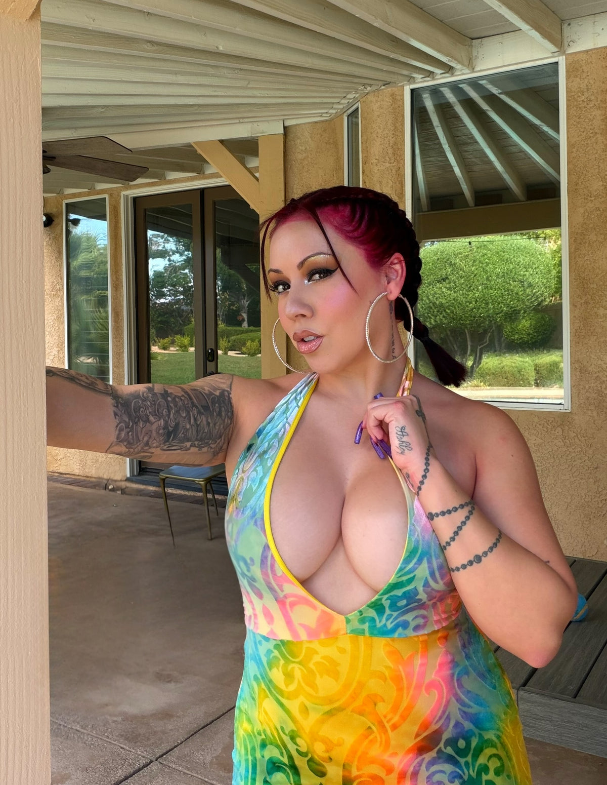 Sunset Baddie Dress