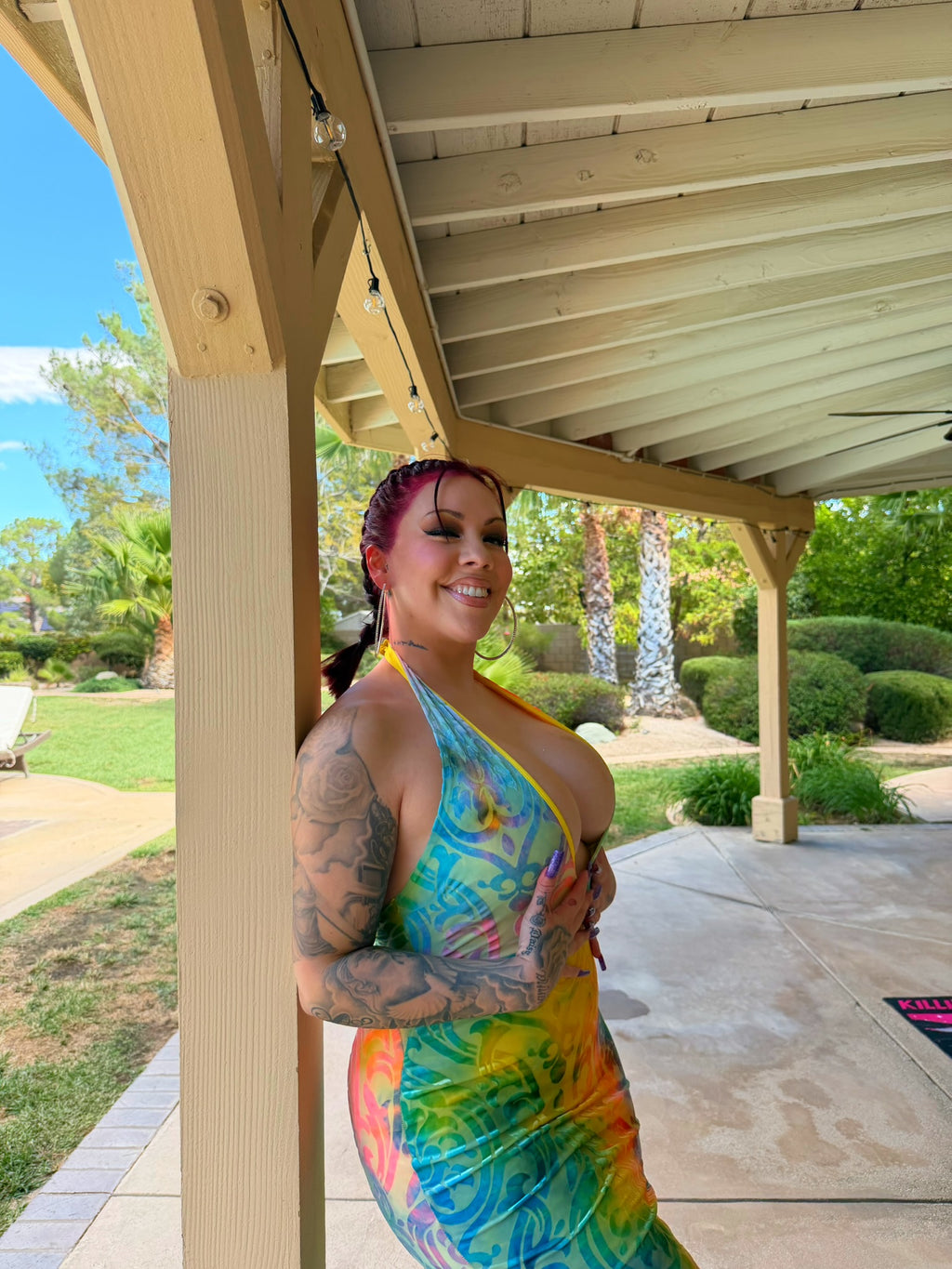 Sunset Baddie Dress