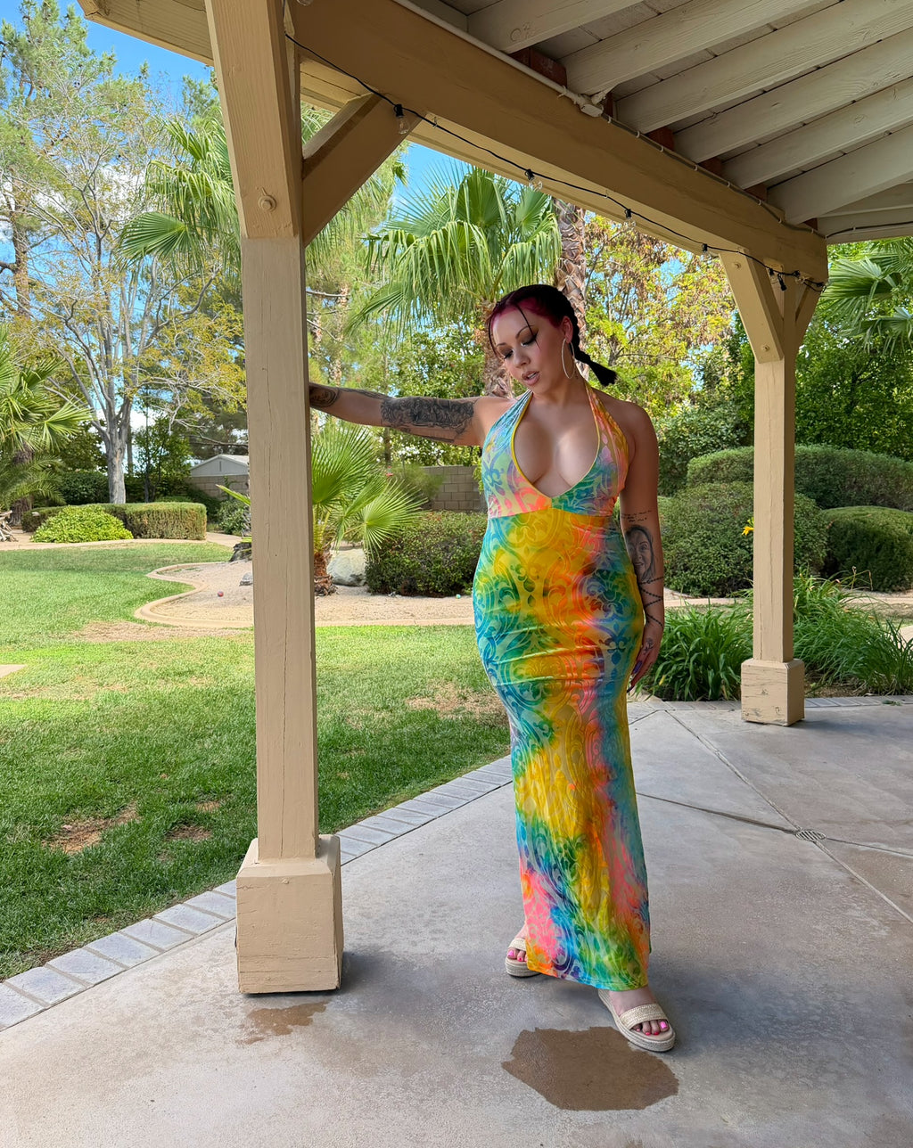 Sunset Baddie Dress